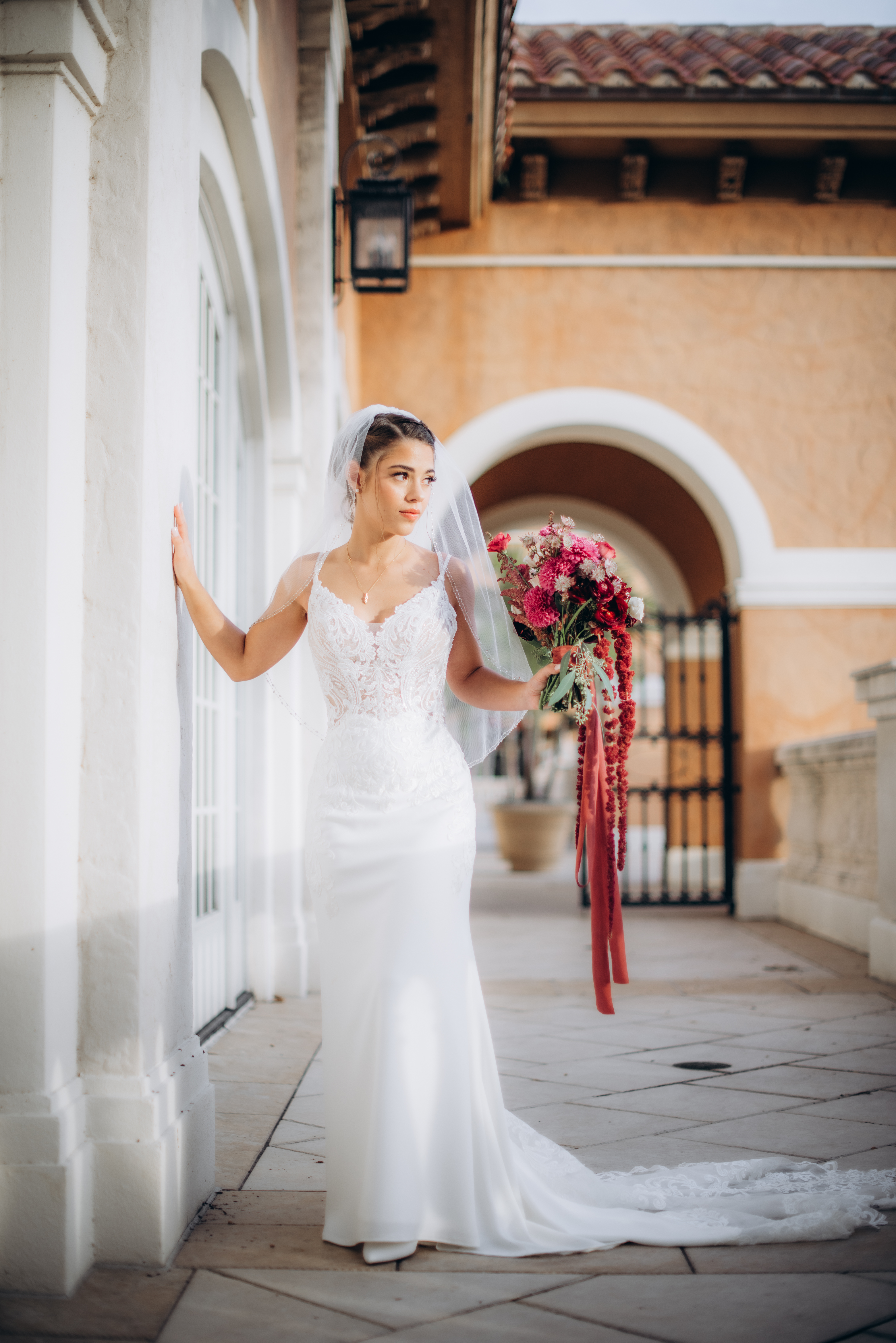 Florida beach sunset ceremony